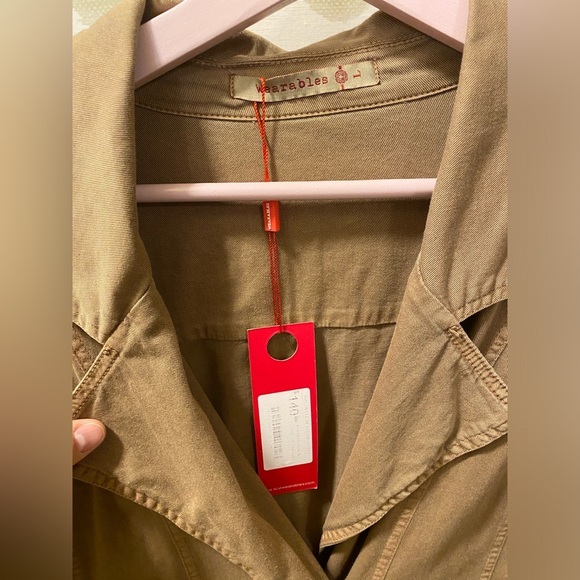 Western style lightweight jacket by Wearables. Size Large.  NWT - Picture 6 of 6